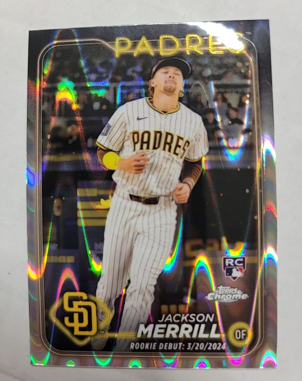 2024 Topps Chrome Update #USC57 Jackson Merrill — front