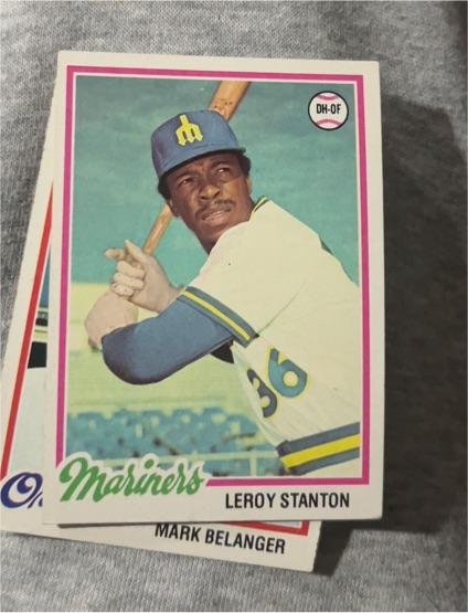 1978 Topps #447 Leroy Stanton — front