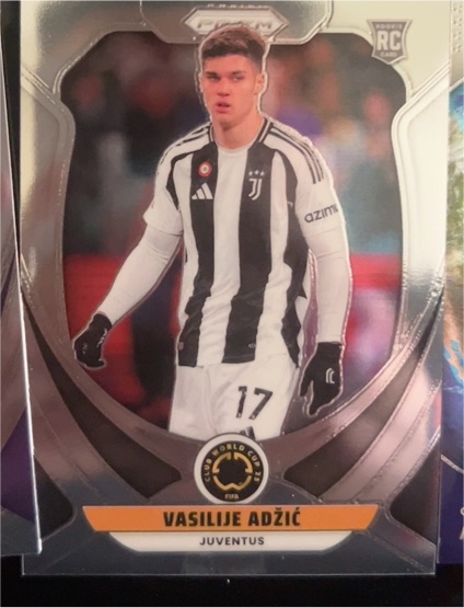 2025 Panini Prizm FIFA Club World Cup #126 Vasilije Adzic — front