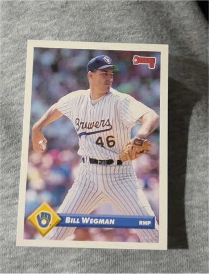 1993 Donruss #17 Bill Wegman — front