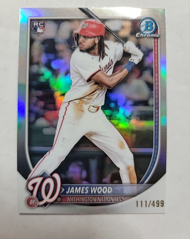 2025 Bowman Chrome #29 James Wood — front