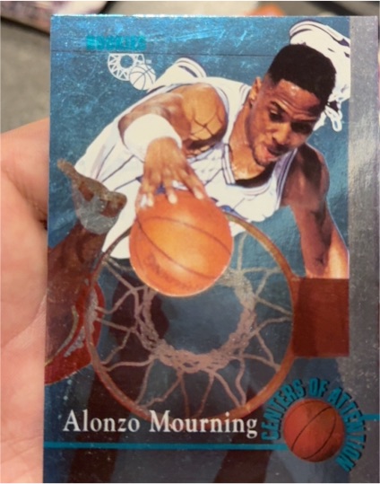 1995 Classic Rookies #107 Alonzo Mourning — front