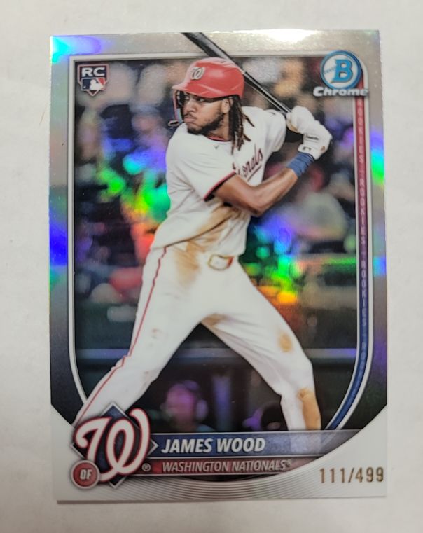 2025 Bowman Chrome #29 James Wood — front