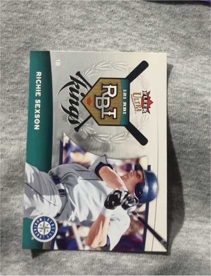 2006 Fleer Ultra RBI Kings #RBI9 Richie Sexson — front