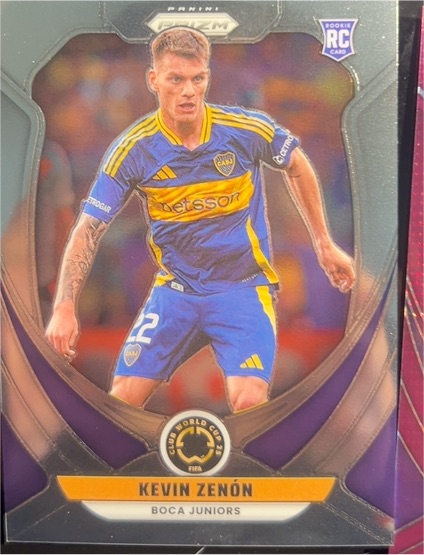 2025 Panini Prizm FIFA Club World Cup #39 Kevin Zenón — front