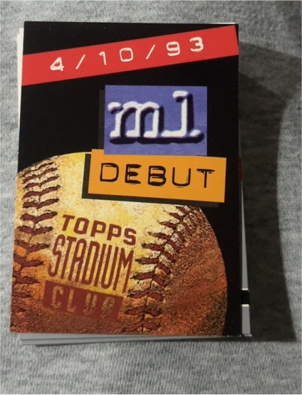1994 Topps Stadium Club #6 4/10/93 ML Debut — front