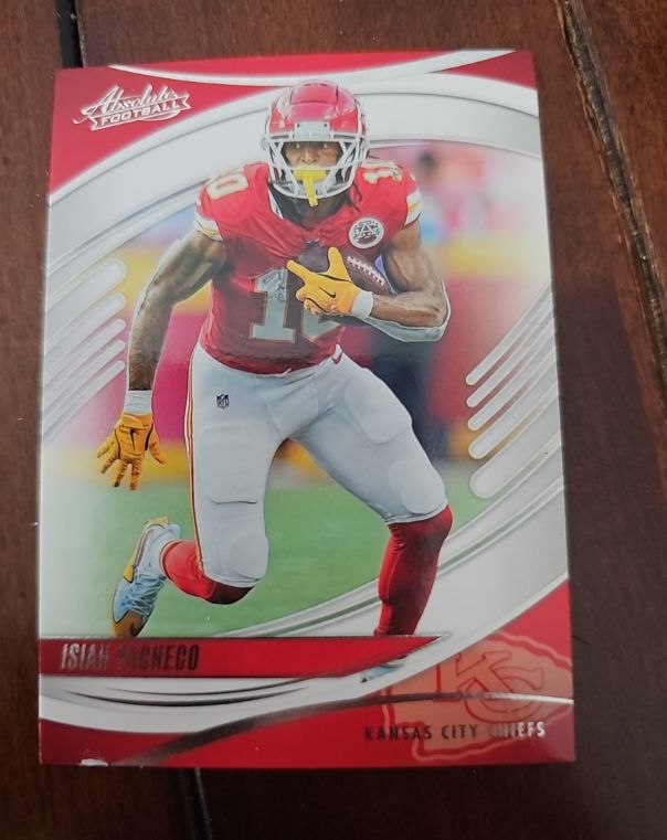 2025 Panini Absolute #92 Isiah Pacheco — front
