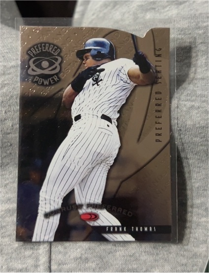 1998 Donruss Preferred Preferred Power Grandstand #169 Frank Thomas — front