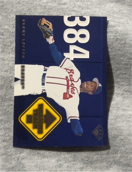 1997 Leaf #384 Braves Player — front