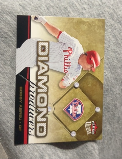 2006 Fleer Ultra Diamond Producers #DP20 Bobby Abreu — front