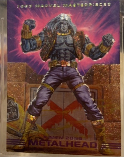 1993 SkyBox Marvel Masterpieces #S4 Metalhead — front