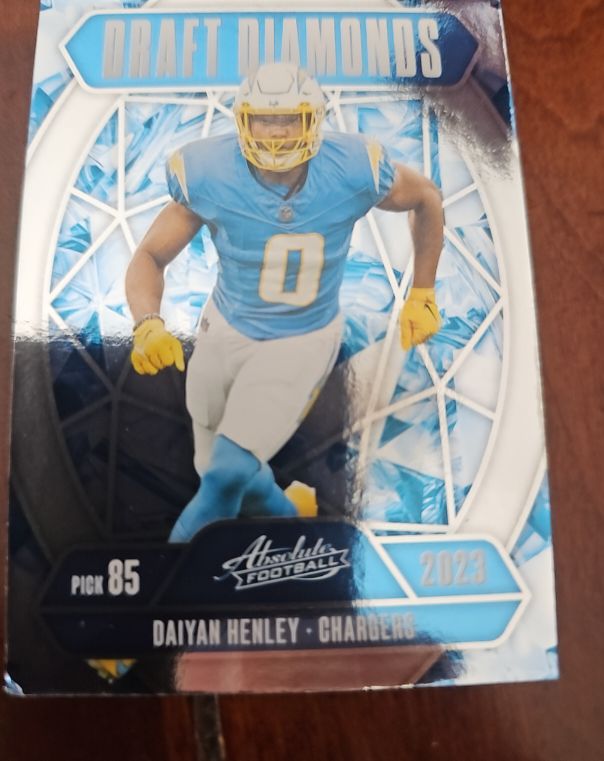 2023 Panini Absolute Draft Diamonds #DD-DHY Daiyan Henley — front