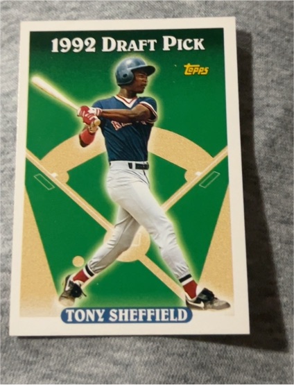1993 Topps #687 Tony Sheffield — front