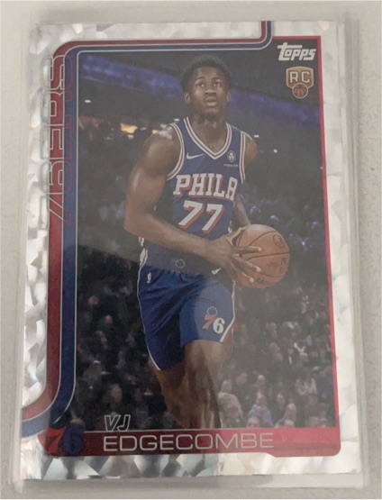 2025-26 Topps #203 VJ Edgecombe — front