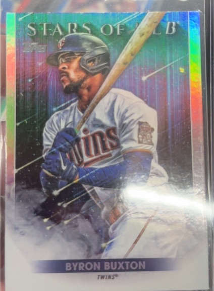 2022 Topps Stars of MLB #SMLB-12 Byron Buxton — front