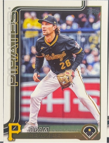 2025 Topps Update #US51 Adam Frazier — front