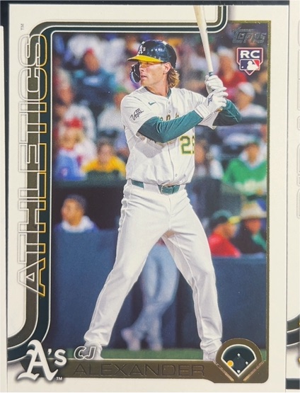 2025 Topps Update #US143 CJ Alexander — front