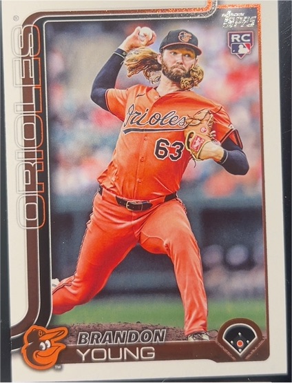 2025 Topps Update #US97 Brandon Young — front