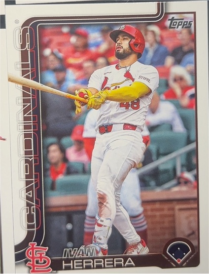 2025 Topps Update #US141 Ivan Herrera — front