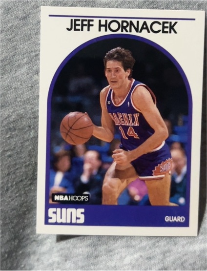 1989-90 NBA Hoops #229 Jeff Hornacek — front