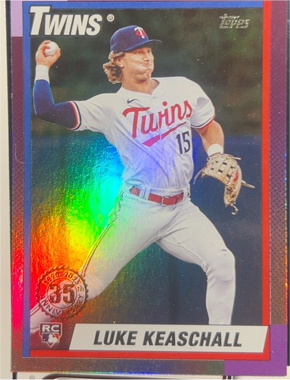 2025 Topps Update #U90-1 Luke Keaschall — front