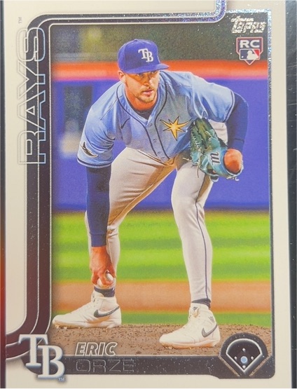 2025 Topps Update #US212 Eric Orze — front