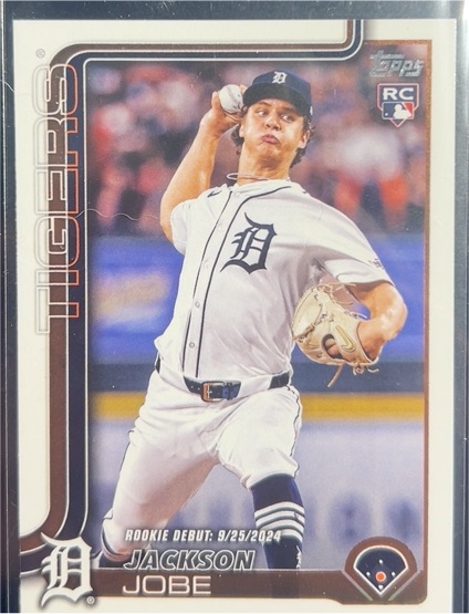 2025 Topps Update #US193 Jackson Jobe — front