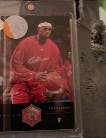 2004 Upper Deck Rivals #2 LeBron James — front