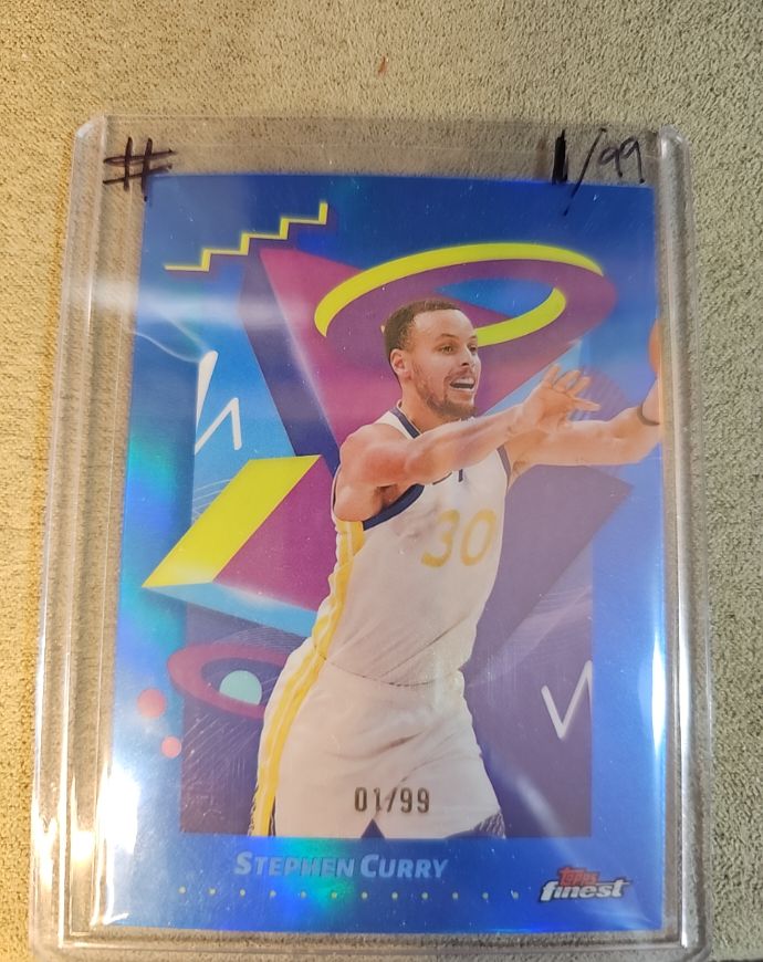 2024-25 Topps Finest #290 Stephen Curry — front