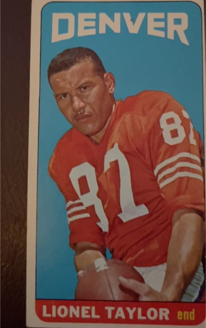 1965 Topps #65 Lionel Taylor — front
