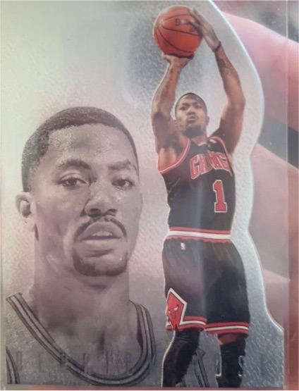 2013-14 Panini Intrigue #85 Derrick Rose Intriguing Players Foil Insert — front
