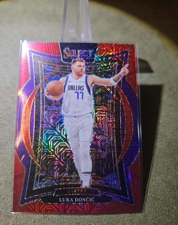 2024-25 Panini Select #56 Luka Dončić — front