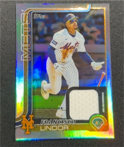 2025 Topps Series 1 #350 Francisco Lindor — front