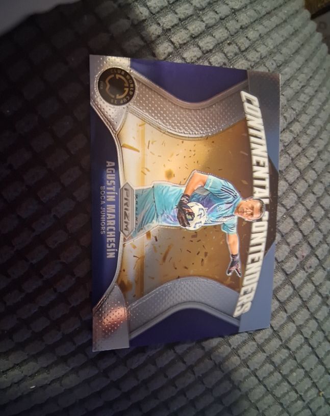 2025 Panini Prizm FIFA Club World Cup #4 Agustin Marchesin Continental Contenders — front
