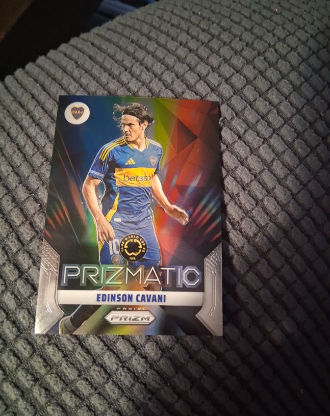 2025 Panini Prizm FIFA Club World Cup #4 Edinson Cavani — front