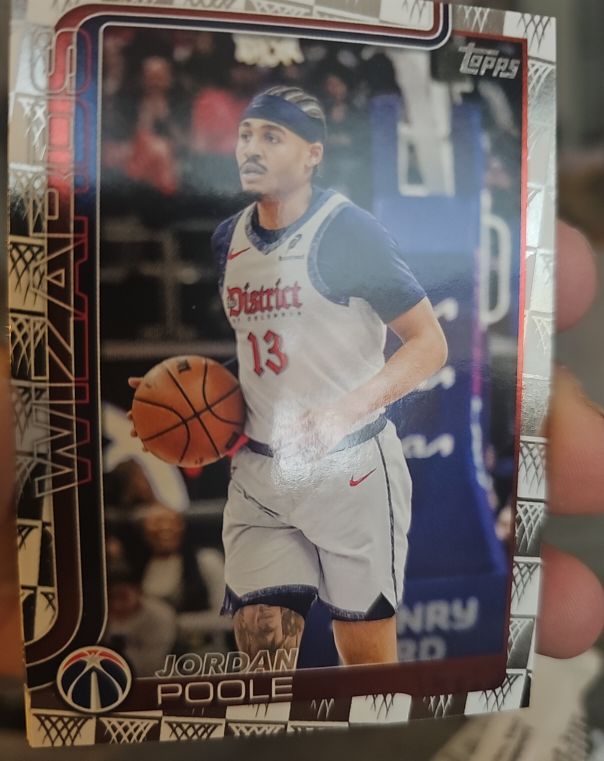 2025-26 Topps #94 Jordan Poole Washington Wizards — front