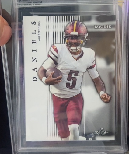 2024 Leaf Premier Edition #R09 Jayden Daniels Rookie — front