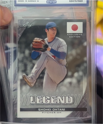 2023 Leaf Legend Exclusive Edition #LE-03 Shohei Ohtani — front