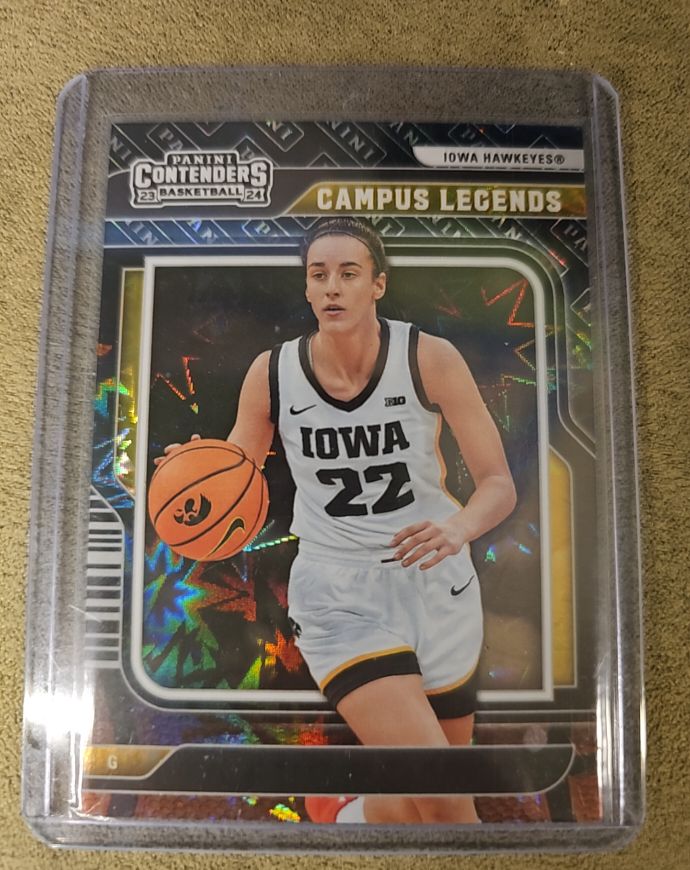 2024 Panini Contenders Caitlin Clark Collection #CL2 Campus Legends — front