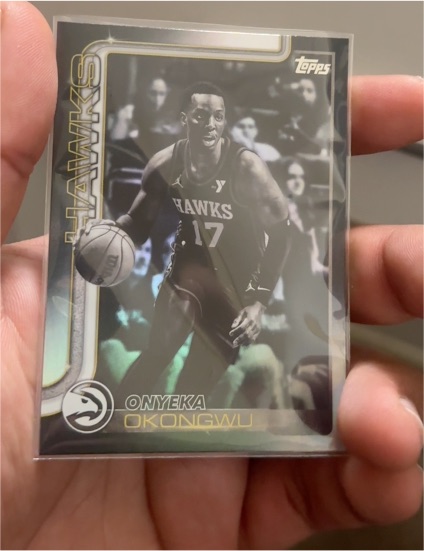 2025-26 Topps Blackout #66 Onyeka Okongwu — front