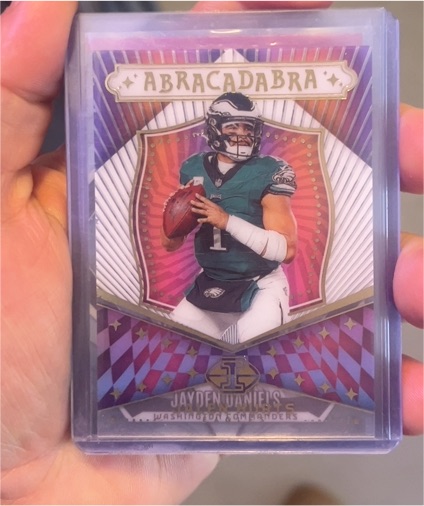 2024 Panini Illusions #3 Jalen Hurts Abracadabra — front