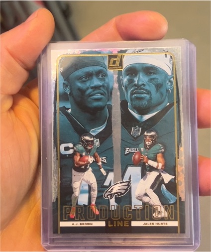 2024 Panini Donruss #6 Jalen Hurts, A.J. Brown — front