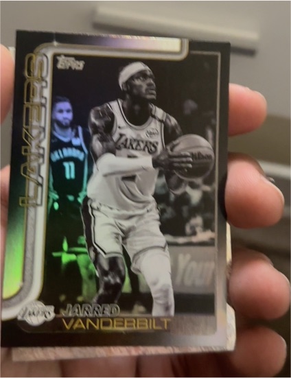 2025-26 Topps #155 Jarred Vanderbilt — front