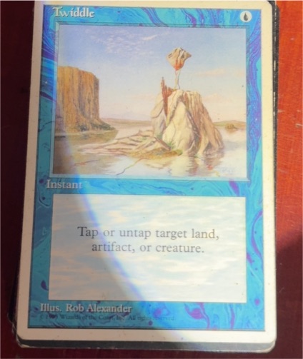 1995 Magic: The Gathering #86 Twiddle — front