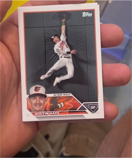 2023 Topps Series 2 #546 Austin Hays — front