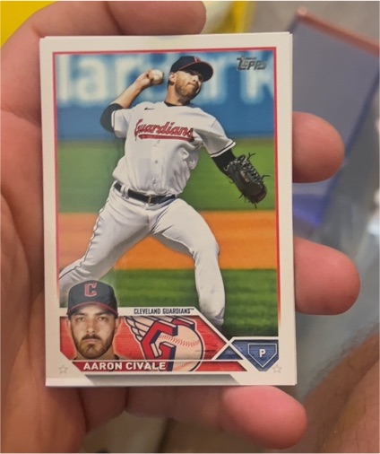 2023 Topps Series 2 #433 Aaron Civale — front
