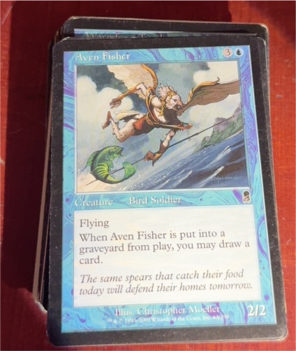 2001 Magic: The Gathering Odyssey Aven Fisher — front