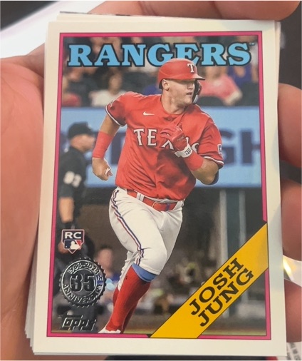 2023 Topps Series 1 1988 Topps #T88-9 Josh Jung — front
