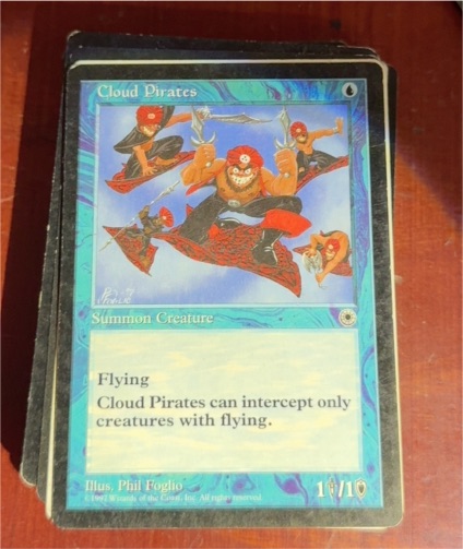 1997 Magic: The Gathering #1 Cloud Pirates — front