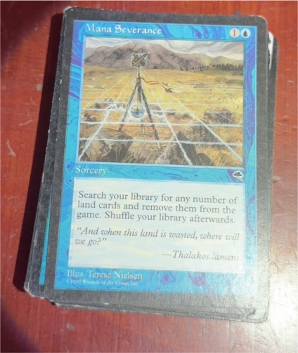 1997 Magic: The Gathering #73 Mana Severance — front